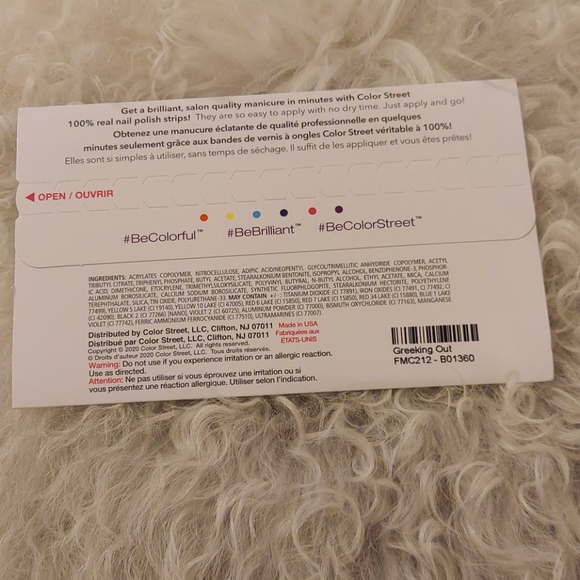 Any 2/$20 Greeking Out Color Street Nails - Picture 3 of 3